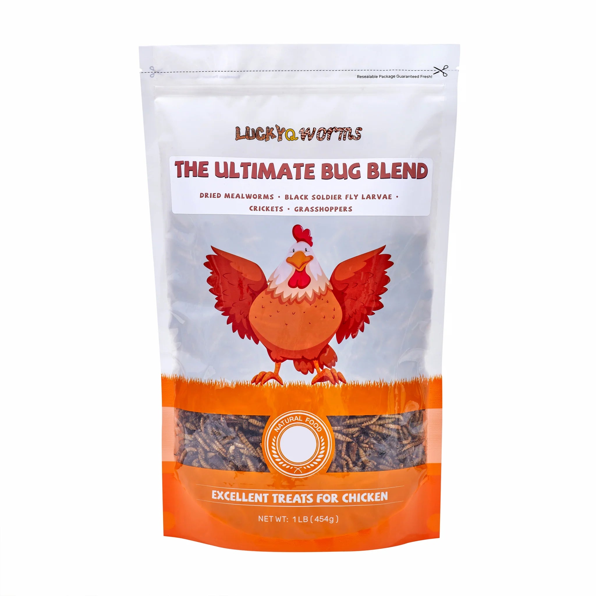 LuckyQWorms - The Ultimate Bug Blend - 1lb