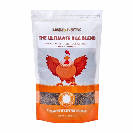 LuckyQWorms - The Ultimate Bug Blend - 1lb