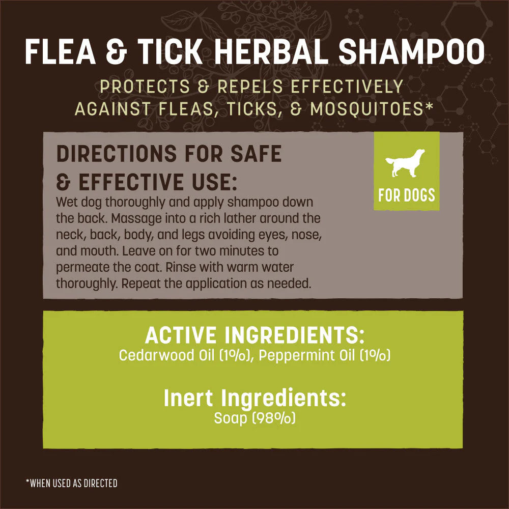 Earth Animal Flea & Tick Herbal Shampoo