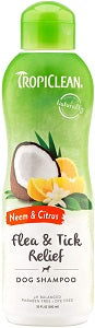 TropiClean - Flea / Tick Relief - Neem Citrus 20oz