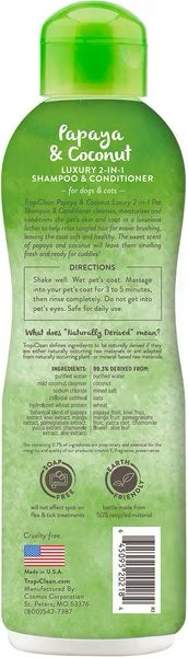 Tropiclean Naturally - Pet Shampoo / Conditioner