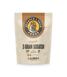 Scratch & Peck - Organic 3 Grain Scratch - 10lb