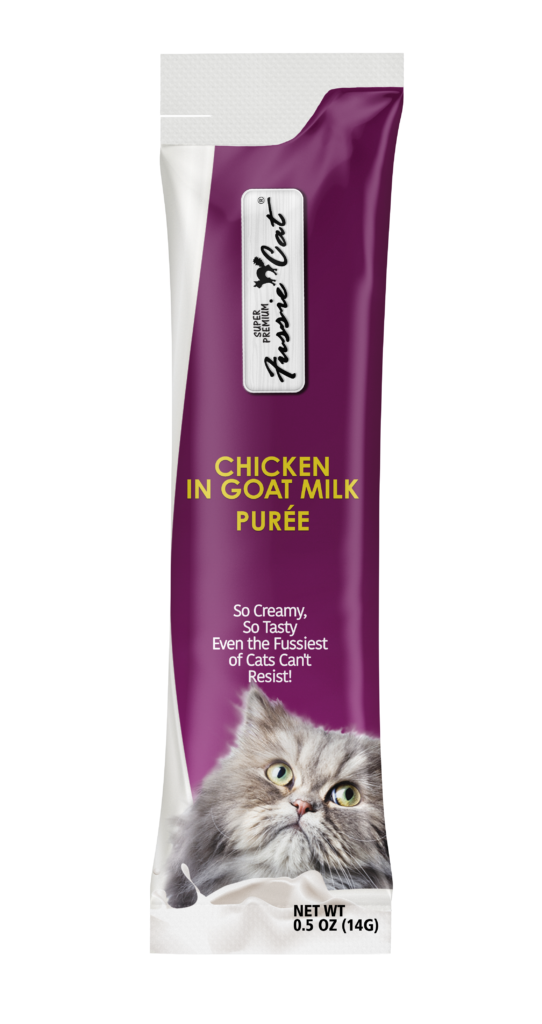 Fussie Cat - Chicken in Goat Milk Puree Super Premium Tubes