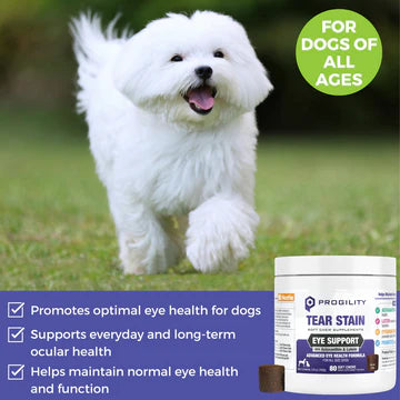 PROGILITY Tear Stain Soft Chew Supplement Eye Support