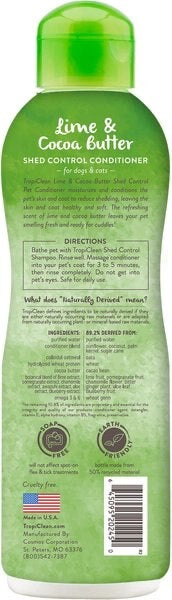 Tropiclean Naturally - Pet Shampoo / Conditioner