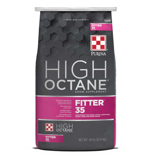 Purina High Octane Fitter 35 Topdress Livestock Supplement