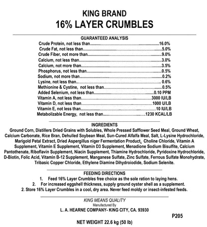 KING Lay Crumbles 16%