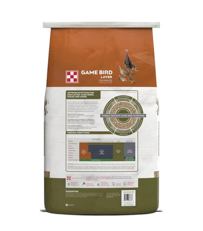 Game Bird Layer - Crumbles - 40lb