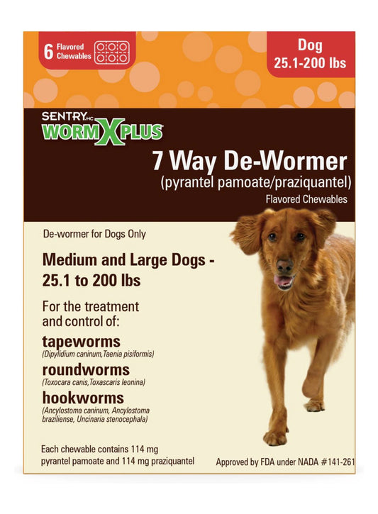 7 way de-wormer - Sentry - WormX Plus