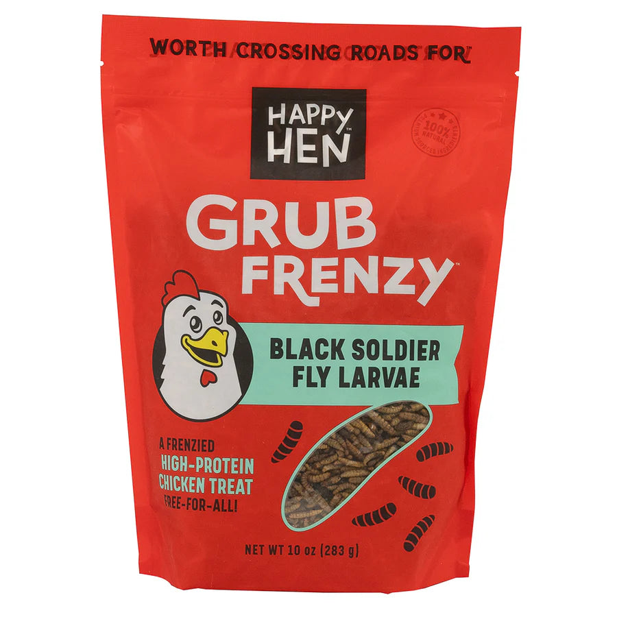Happy Hen - Grub Frenzy (Globally Sourced) 10 oz