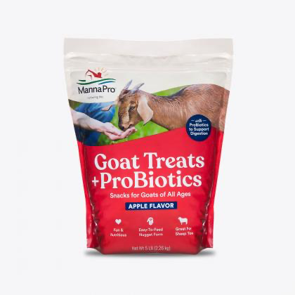 Goat Treats + Probiotics - Apple Flavor