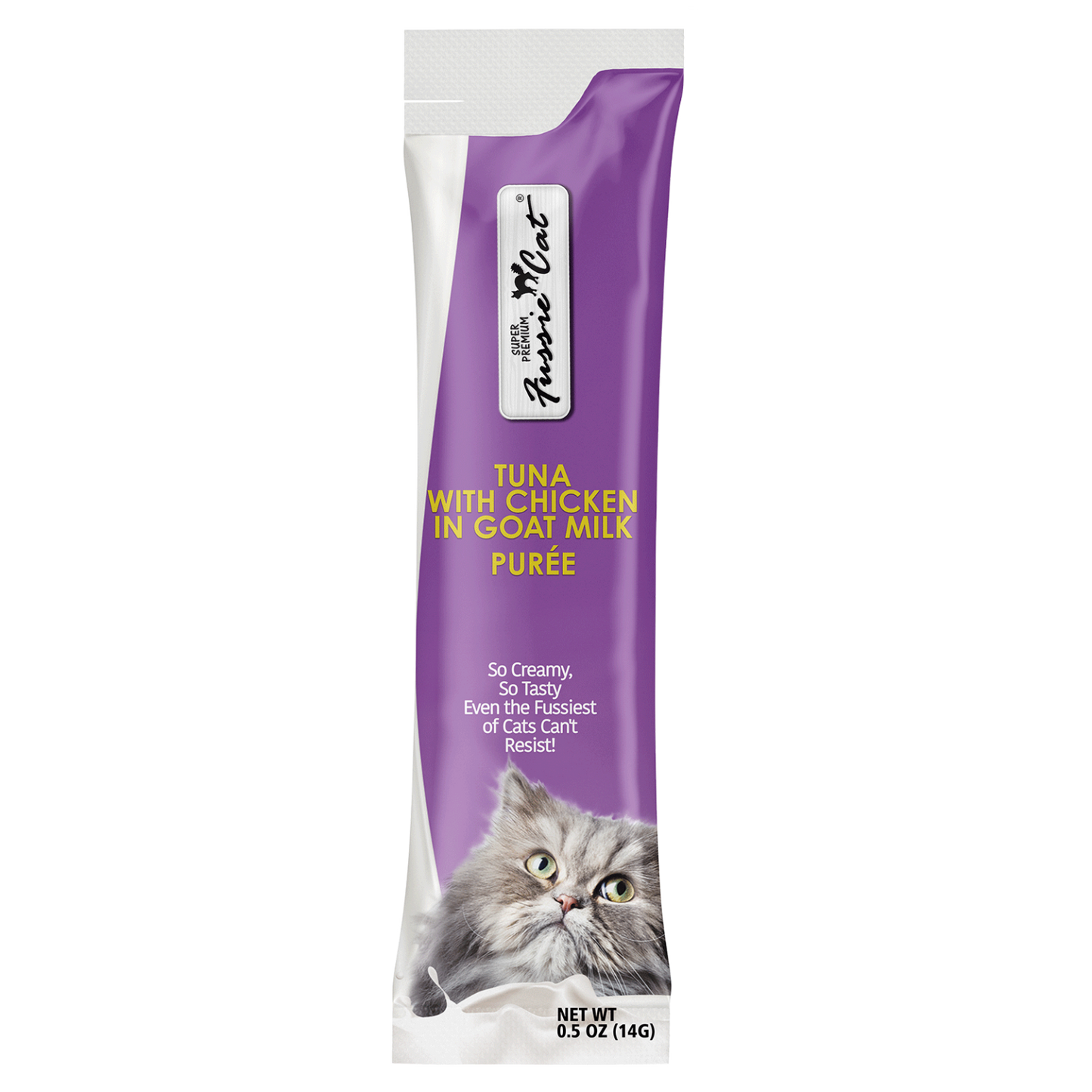 Fussie Cat - Tuna in Goat Milk Purée Super Premium Tubes