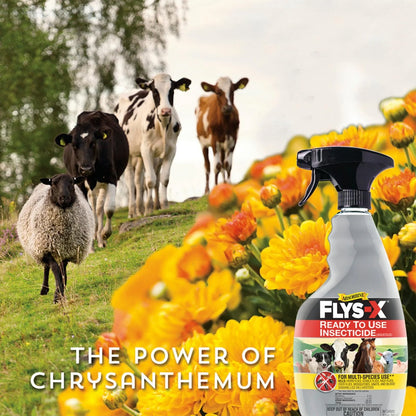 Flys-X® Insecticide & Repellent For Livestock