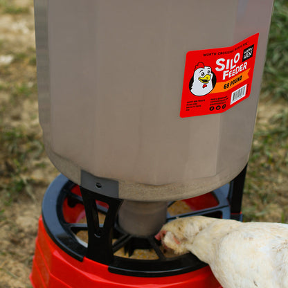 Silo Poultry Feeder - Happy Hen
