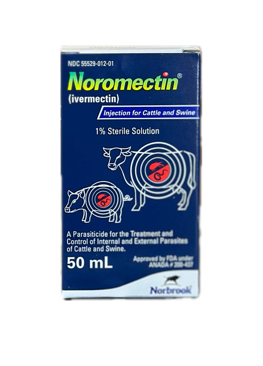 Noromectin Injection 1% - 50 mL