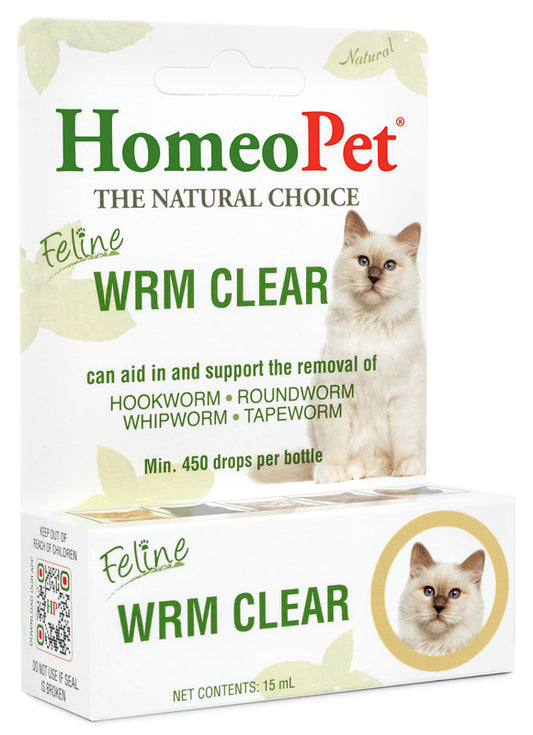 HomeoPet Feline Wrm Clear