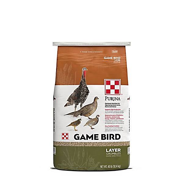 Game Bird Layer - Crumbles - 40lb