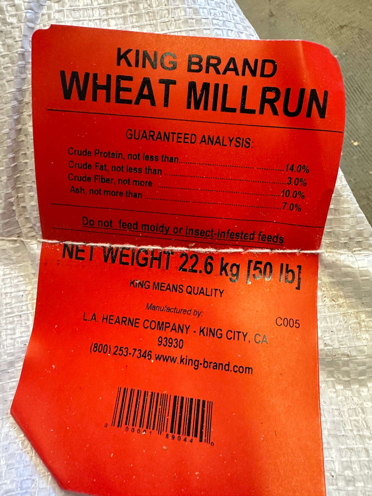 Wheat Millrun