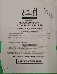 Alfalfa Pellets (ASI)