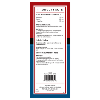 Formula 707 Calming Pellets