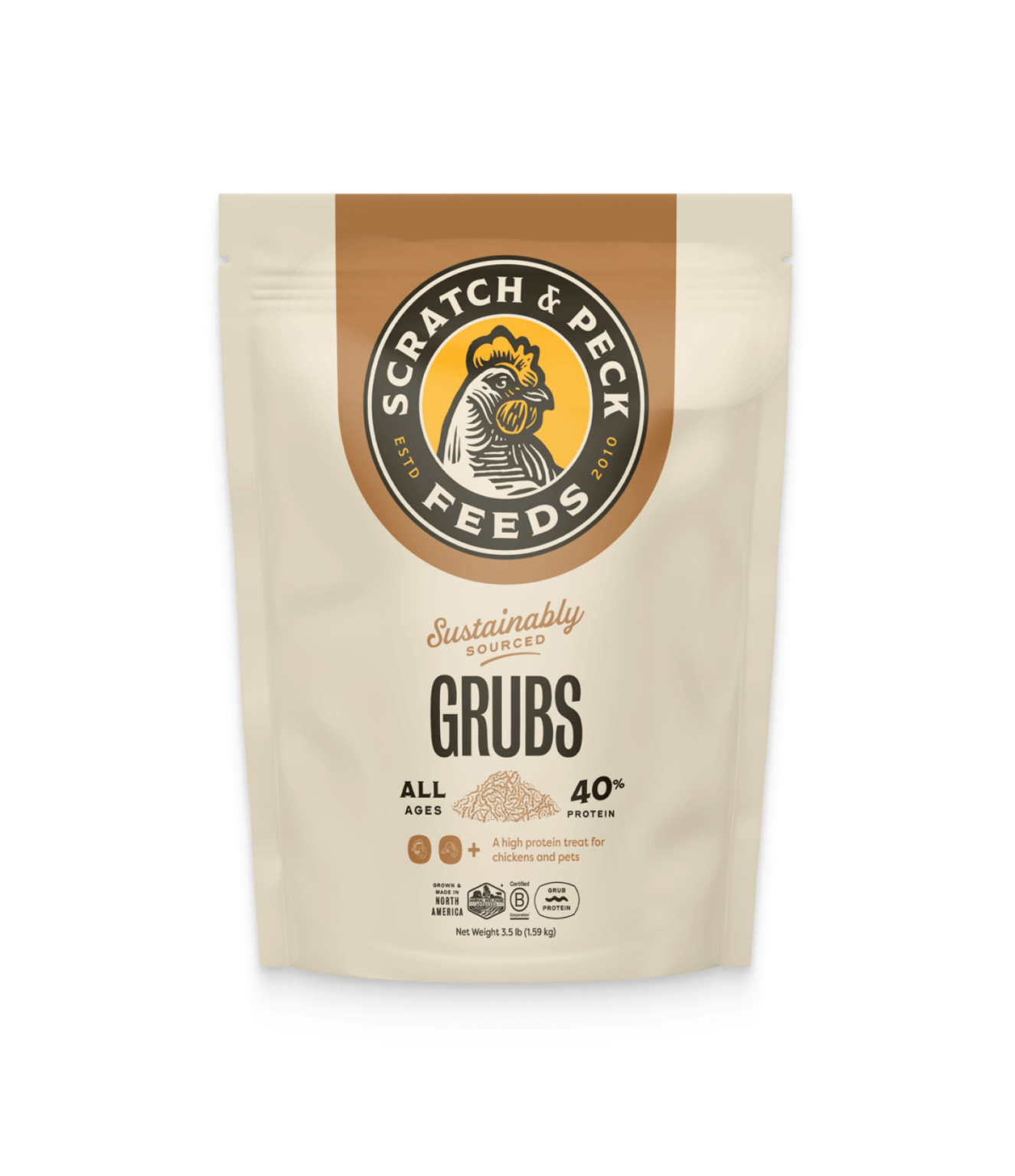 Scratch & Peck - Grubs