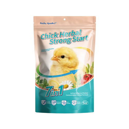 Petfu Apollo1 7-in-1 Chick Herbal Strong Start For Chick & Other Poultry