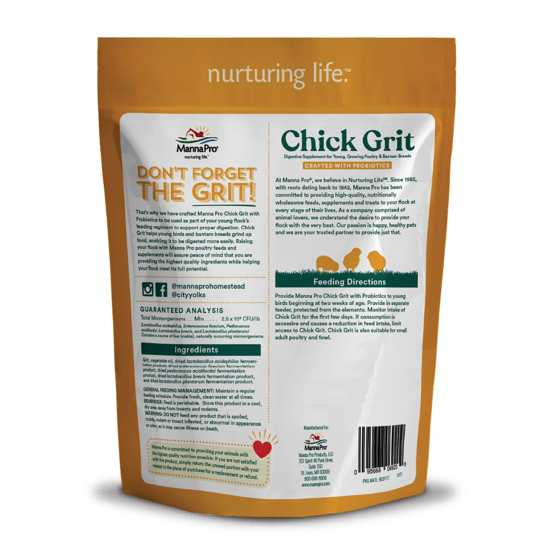 Manna Pro Chick Grit™ with Probiotics