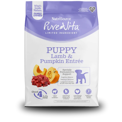 PureVita - Puppy Lamb & Pumpkin Entrée