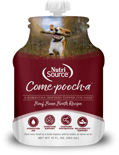 NutriSource Come-Pooch-A Bone Broth