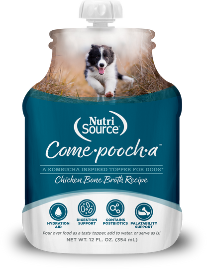 NutriSource Come-Pooch-A Bone Broth