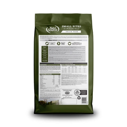 NutriSource Small Bites Woodlands Select Recipe Grain Free