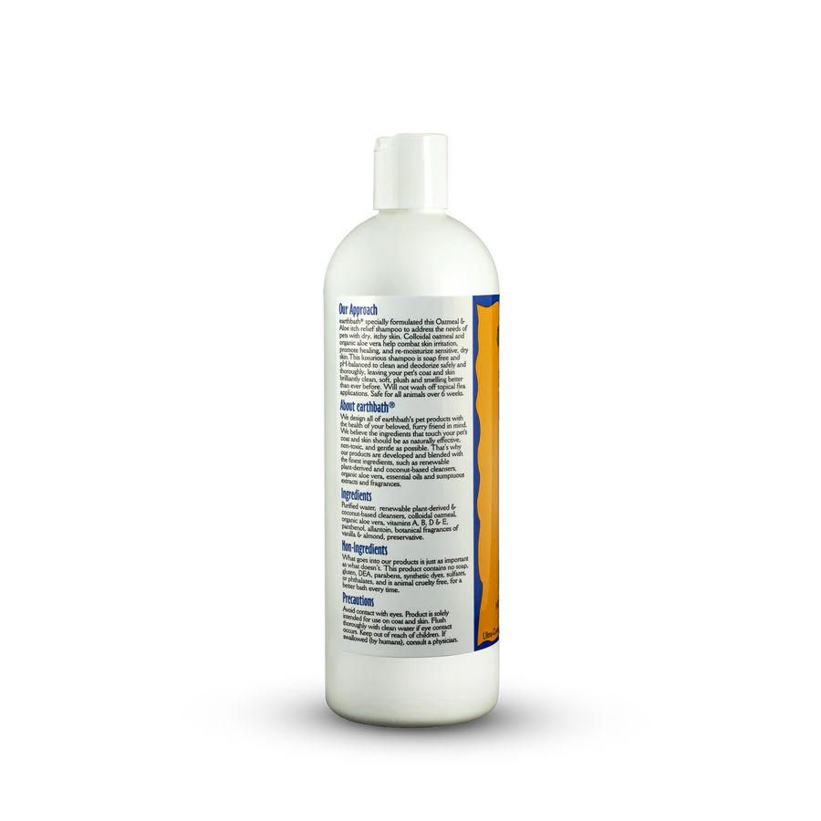 Oatmeal & Aloe Shampoo - Vanilla & Almond - Earthbath