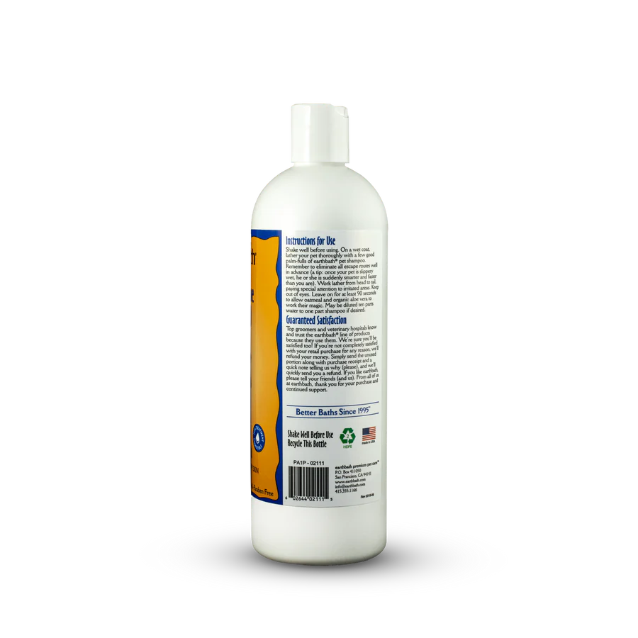 Oatmeal & Aloe Shampoo - Vanilla & Almond - Earthbath