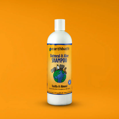 Oatmeal & Aloe Shampoo - Vanilla & Almond - Earthbath