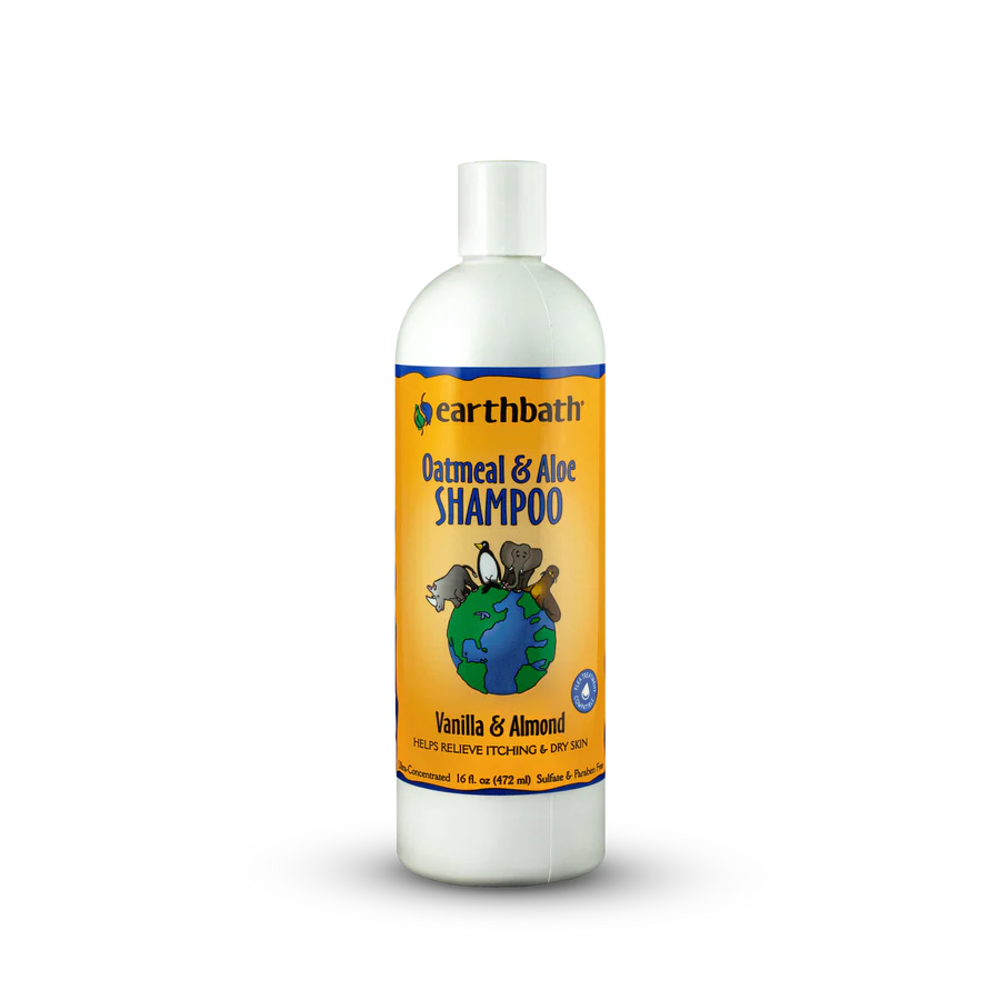 Oatmeal & Aloe Shampoo - Vanilla & Almond - Earthbath