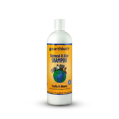 Oatmeal & Aloe Shampoo - Vanilla & Almond - Earthbath