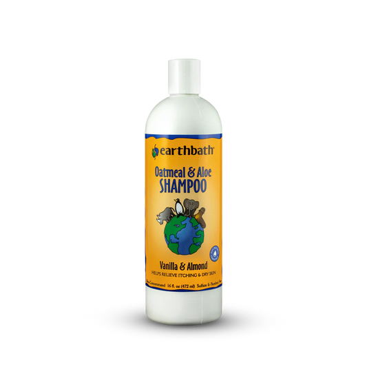 Oatmeal & Aloe Shampoo - Vanilla & Almond - Earthbath