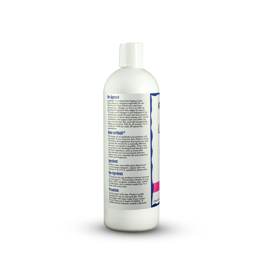 Hypoallergenic Cat Shampoo - Earthbath