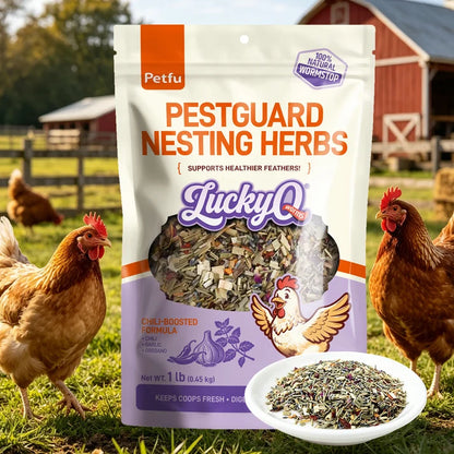 Petfu PestGuard Nesting Herbs for Chickens & Poultry 1 lb