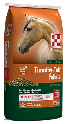Purina® Forage Timothy-Teff Pellets