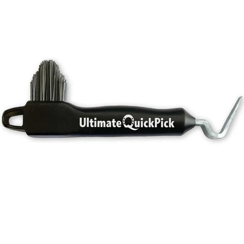 Ultimate Quick Pick Hoof Pick with Brush - 9"