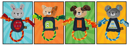Robot Pet Plush Dog Toy, 14"
