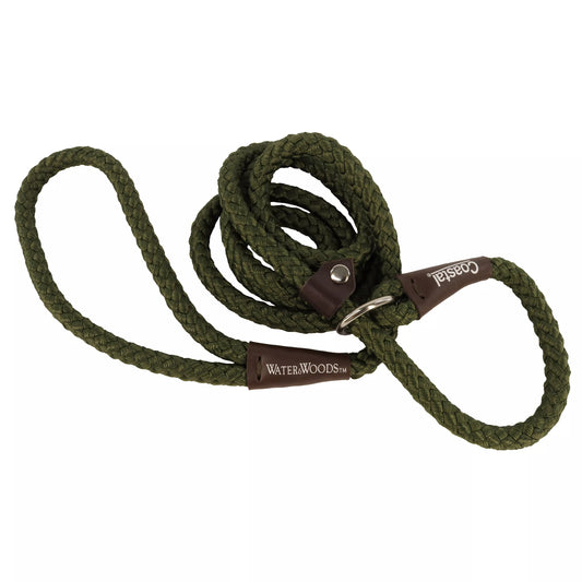 Water & Woods Braided Rope Dog Slip Leash