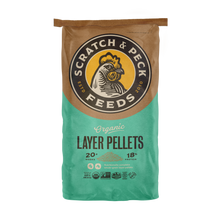 Scratch & Peck - Organic Layer Pellets 18%