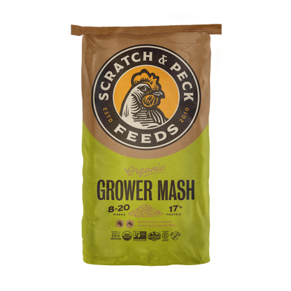 Scratch & Peck - Organic Grower Mash