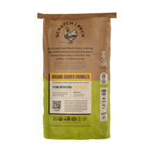 Scratch & Peck - Organic Grower Crumbles 17%