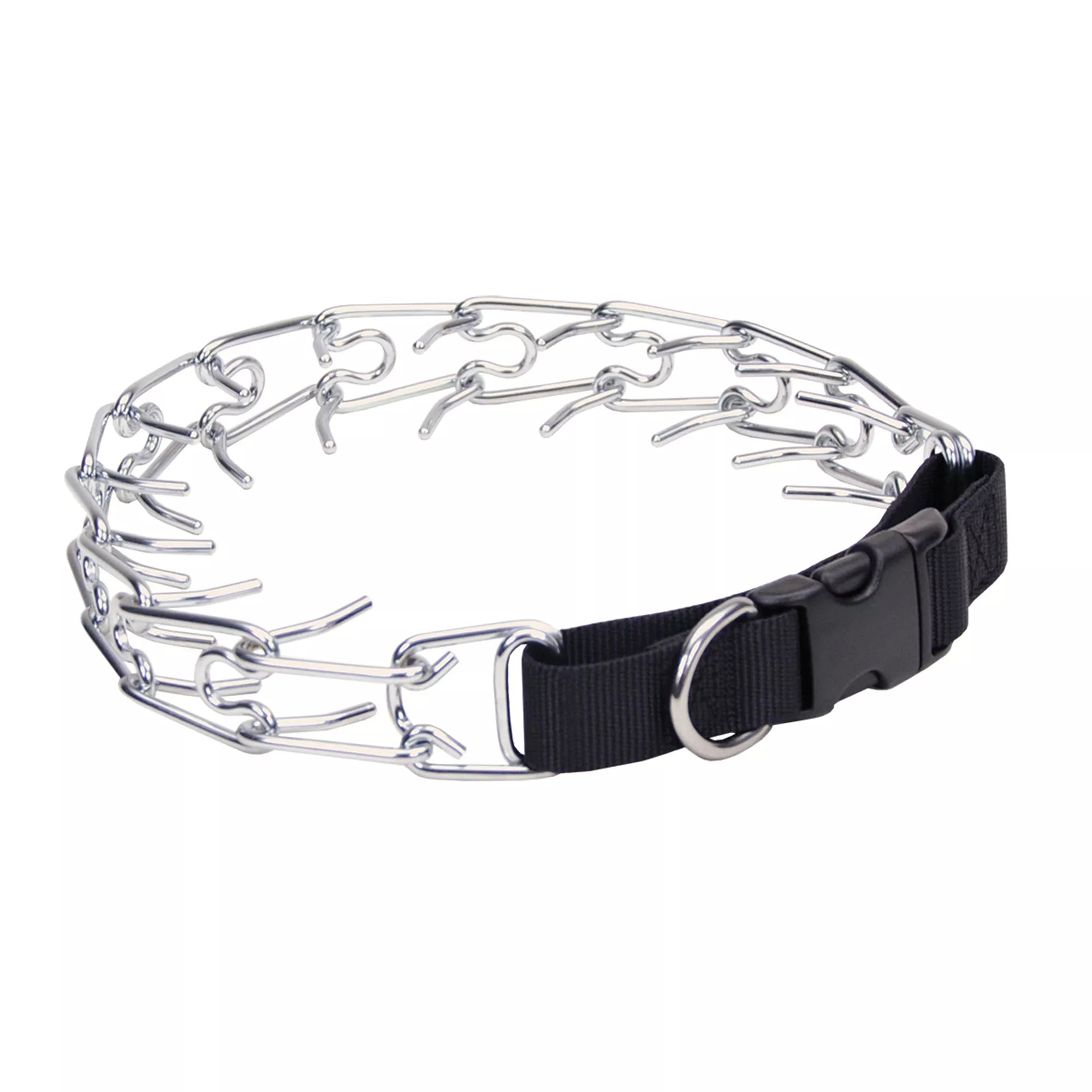 Titan Easy-On Dog Prong Training Collar with Buckle