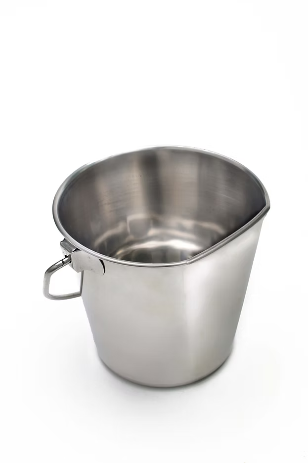 Flat Sided Stainless Steel Bucket