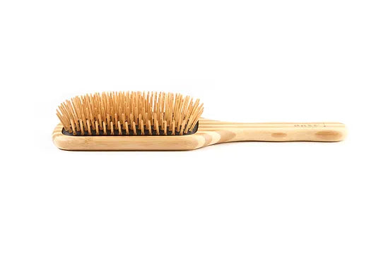 Bass Brushes - The Green Brush - Large Paddle Brush