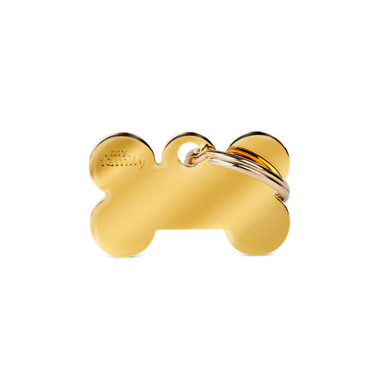 SMALL BONE GOLDEN BRASS